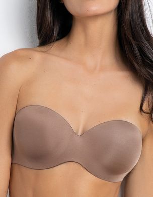 Гладкий базовый Бюстгалтер Балконет push up Sielei - 2